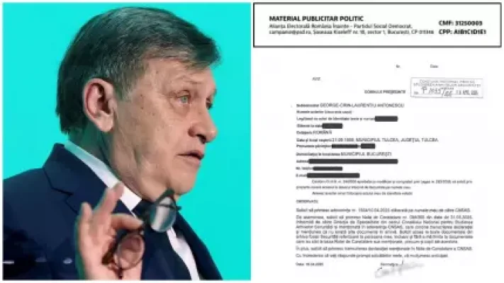 Crin Antonescu promite că va face public dosarul CNSAS legat de fosta Securitate. "Am crezut că au trecut vremurile şopârlelor"