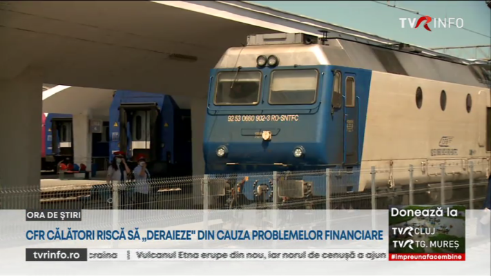 CFR Călători reclamă că riscă să intre în incapacitate de plată. Biletele s-au scumpit, iar condițiile din trenuri au rămas aceleași