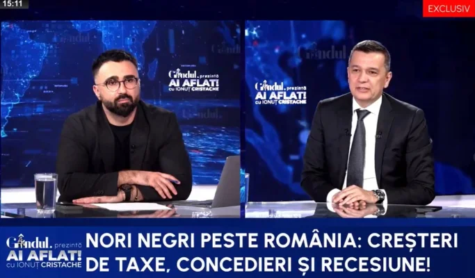 Liniile roșii trasate de PSD. Sorin Grindeanu: „Nu ne dorim scăderea salariilor și pensiilor”