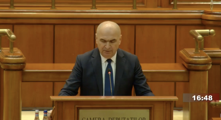 BREAKING NEWS Ilie Bolojan, declarațiile momentului în fața Parlamentului: România, condusă prea mult timp fără o perspectivă. Ne-a costat bani, încredere și timp