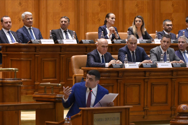 George Simion de față cu Ilie Bolojan: Vom depune o moţiune de cenzură împotriva Guvernului