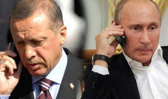 Erdogan, discuție telefonică cu Putin: Spirala violenței amenință securitatea regională