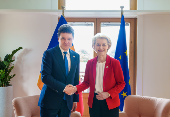 Presedintele Dan s-a intalnit cu Ursula von der Leyen. Care a fost tema discutiilor