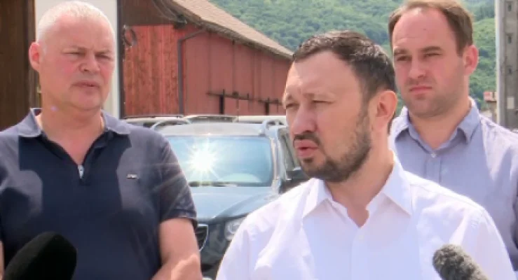 Ministrul Fechet, la Praid: Suntem profund îngrijorați în legătură cu creșterea alarmantă a concentrațiilor de cloruri