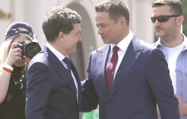 FOTO UPDATE Nicușor Dan în Polonia, prima vizită externă după ce a fost ales președinte: ”Credeți în victoria voastră, cum noi am crezut în victoria noastră”