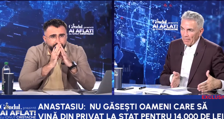 Dragoș Anastasiu: Trebuie să reevaluăm tot ce înseamnă SALARIZARE în România