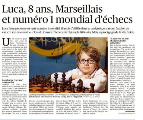 Un copil român este numărul 1 mondial la șah. Ce scrie presa franceză | Aktual24