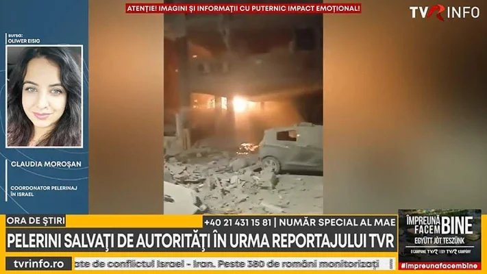 Sute de români, prinși în infernul din Orientul Mijlociu. Pelerini salvați de autorități în urma reportajului TVR. +40 21 431 15 81 | Număr special al MAE