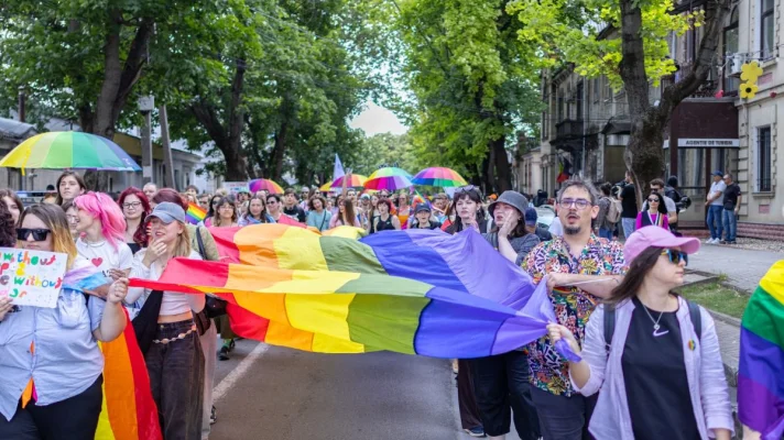 Chișinău: Marșul Pride, atacat și folosit de opoziția pro-rusă ca argument anti-UE
