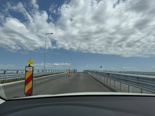 ISC a amendat firma care lucrează la podul peste râul Buzău, pe șantierul Autostrăzii A7