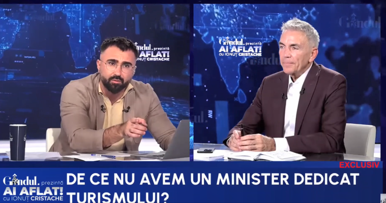 Dragoș Anastasiu, despre creșterea TVA la 21% pentru TURISM: În octombrie facem o evaluare. De la Comisie a venit un feedback critic