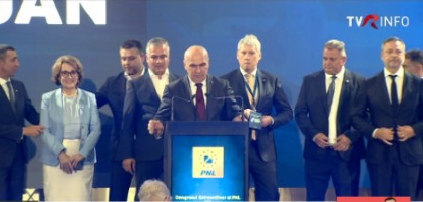 Semnale de la partenerii politici, la congresul PNL. Nicușor Dan a susținut un discurs, liderii PSD au fost marii absenți. Ilie Bolojan, validat președinte al partidului