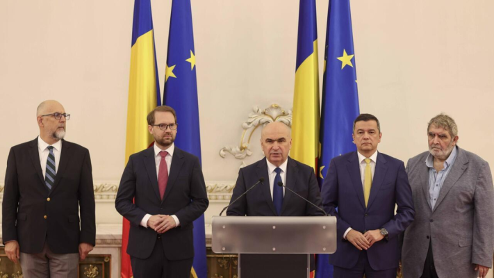 A fost semnat acordul coaliției de guvernare PSD-PNL-USR-UDMR
