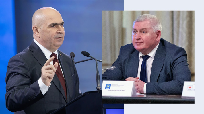 Replici Bolojan – Roman, la Congresul PNL / ”La demisol stau AMĂRÂȚII, adică noi” / „Nu ne-a pus nimeni la etajul unde-i SUFRAGERIA”