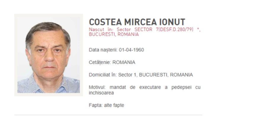 Cumnatul lui Mircea Geoană, Ionuţ Costea, condamnat la 6  ani de închisoare pentru mită, urmează să fie adus în ţară