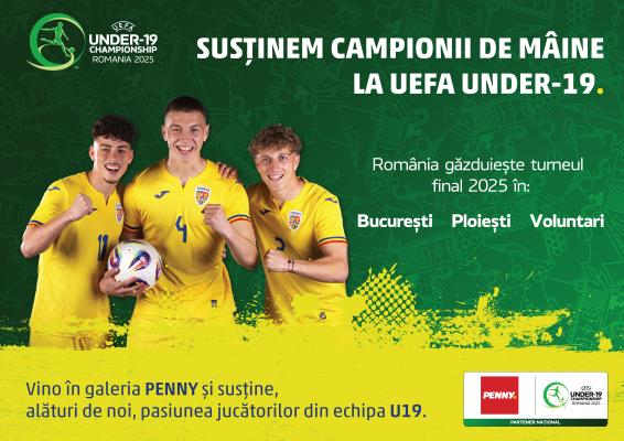 România joacă acasă la Campionatul European U19. Vezi programul meciurilor