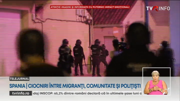 Ciocniri violente între migranții nord-africani și comunitate, într-un orășel din Spania