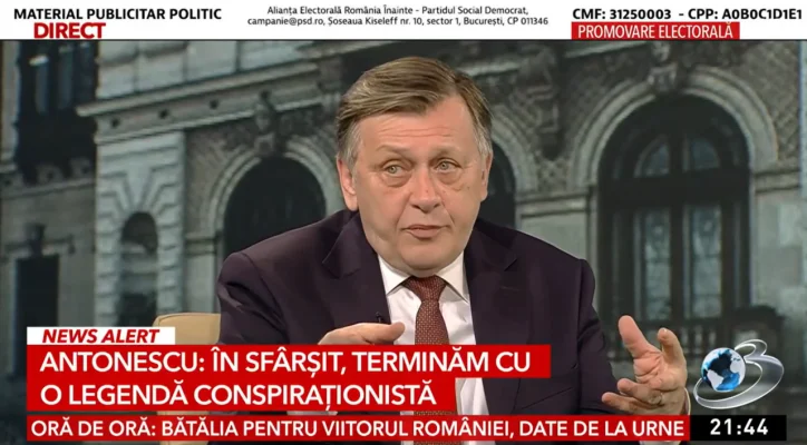 Crin Antonescu salută prezența „EMISARULUI american”: „Terminăm cu o legendă din asta conspiraționistă”