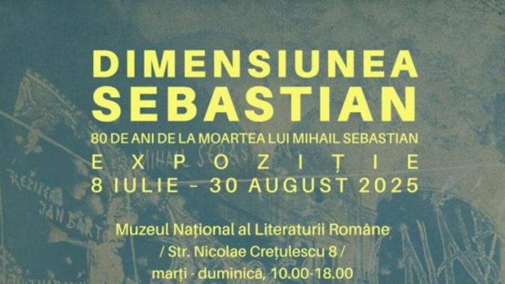 Expoziția „Dimensiunea Sebastian” | 80 de ani de la moartea scriitorului Mihail Sebastian (1907-1945)