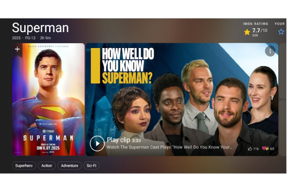 Noul film „Superman”, super-succes în primele zile la box-office și mult dezbătut: un erou „mai uman”, cu accente funny, prezentat ca „imigrant” și acuzat că ar fi „woke”