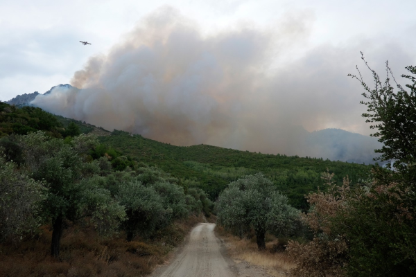 Restricții în Thasos, din cauza incendiilor. Turiștii români sunt majoritari în insula grecească