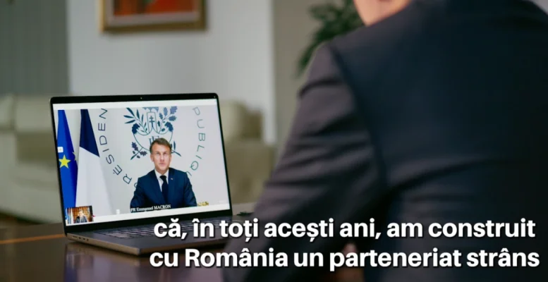 Discuție la ceas de seară între Emmanuel Macron și N. Dan: președintele francez a pus mâna pe telefon și i-a transmis felicitări noului președinte