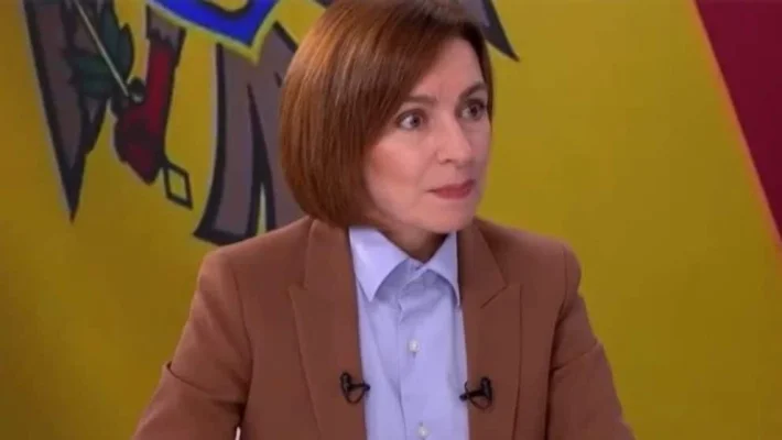 Maia Sandu a prins cutremurul din România în direct la televiziunea publică Moldova 1