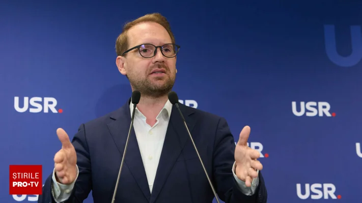 Dominic Fritz a fost ales noul lider al partidului USR. A obţinut 62% dintre voturi