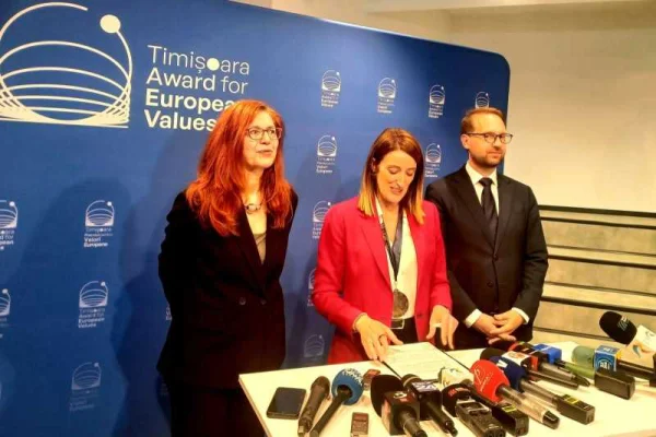 Roberta Metsola, la Timișoara: Românii au transmis un semnal pro european