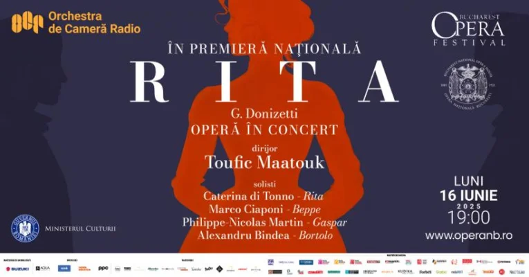 Premieră la Bucharest Opera Festival:  „RITA” de Donizetti