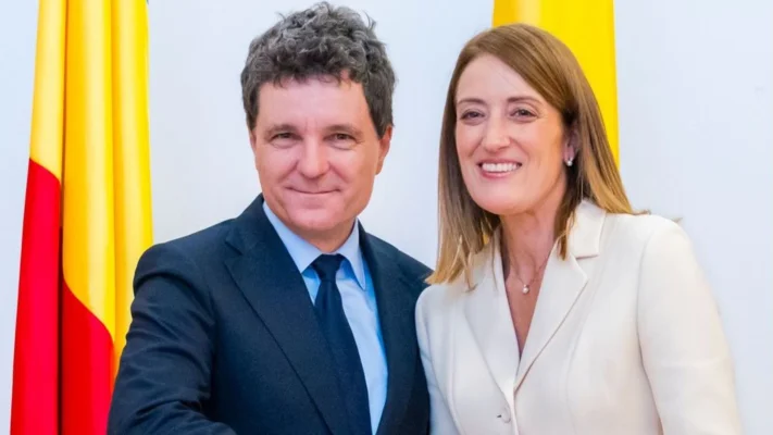 Metsola, mesaj după întâlnirea la București cu Nicușor Dan. Șefa Parlamentului European a ajuns azi la Timișoara