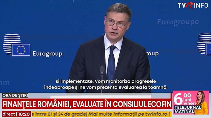 Finanțele României, evaluate în Consiliul Ecofin. Ministrul Nazare a prezentat pachetul de măsuri de austeritate