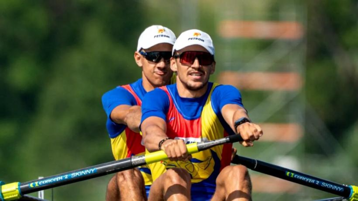 Florin Arteni și Florin Lehaci, medaliați cu aur la Cupa Mondială de Canotaj de la Lucerna