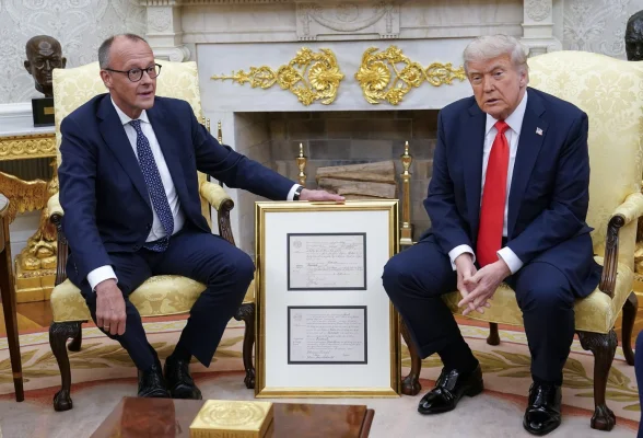 Cancelarul german, vizită la Casa Albă. Trump: Războiul din Ucraina, ceartă între copii în parc. Merz: Vrem să facem Ucraina mai puternică