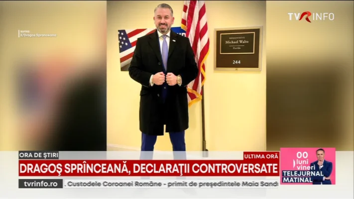 Scena politică din România a dat în clocot după declarațiile „emisarului” Dragoș Sprînceană din SUA. Puterea îi minimalizează spusele, Opoziția cere o poziție oficială