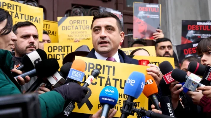 AUR acuză TVR de partizanat în favoarea lui Nicușor Dan. Surse: Dezbaterea de vineri cu George Simion nu va mai avea loc