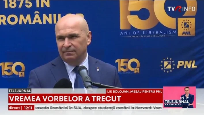 Ilie Bolojan către PNL: Vremea vorbelor a trecut, va veni vremea faptelor. Avem datoria să continuăm (…) în serviciul țării noastre