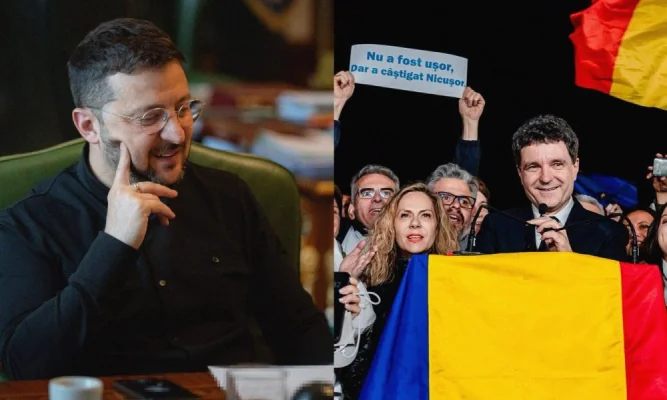 Zelenski, întâlnire cu Nicușor Dan. Președintele României a fost invitat în Ucraina
