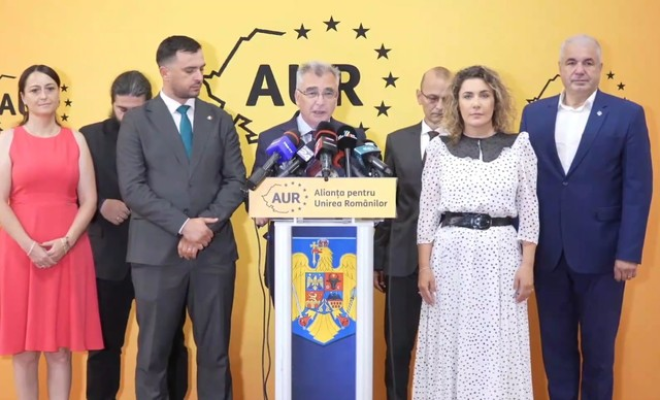 AUR anunţă că a pregătit moţiune de cenzură, cu semnături de la SOS, Partidul Oamenilor Tineri şi neafiliaţi / Enache: Aşteptăm pe fiecare parlamentar care consideră că măsurile sunt împotriva românilor să vină să semneze moţiunea