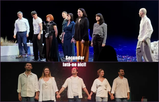 Teatru - TNB: „Secundar” și „Iată-ne aici!”