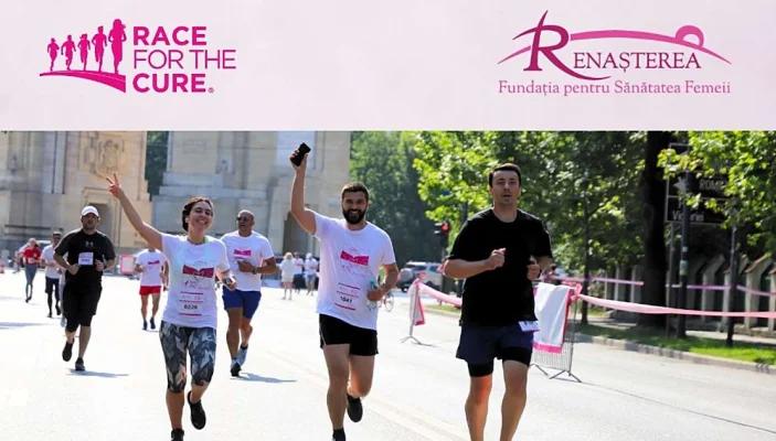 Fundaţia Renaşterea: Race for the Cure România, cursa pentru sănătatea femeii – duminică, la Bucureşti