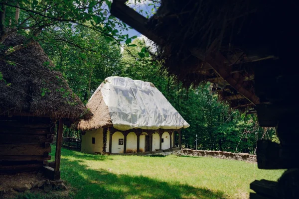 Cea mai veche casă expusă într-un muzeu din România este în Muzeul ASTRA  din Sibiu: O locuință din lemn construită acum 225 de ani