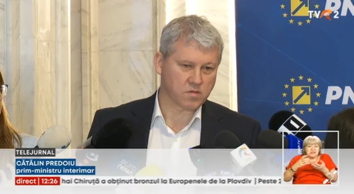 Premierul interimar Cătălin Predoiu pledează pentru o legislaţie mai severă în privinţa violenţei domestice