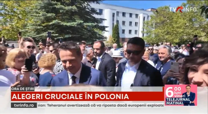 Polonezii își aleg astăzi viitorul președinte. Ediție Specială la TVR INFO, astăzi, la ora 22.00