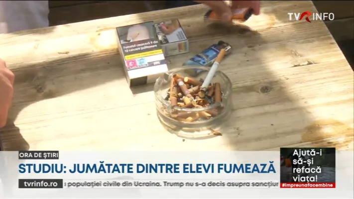 Jumătate dintre adolescenți au încercat să fumeze și în jur de 15-20% dintre ei fumează zilnic, arată studii recente