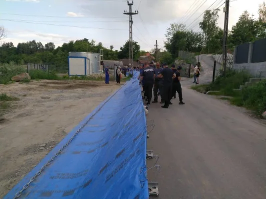 Pericol de prăbușire la Salina Praid: 45 de gospodării evacuate de urgență