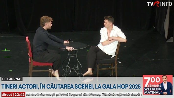 Tineri actori, în căutarea scenei, la Gala HOP 2025