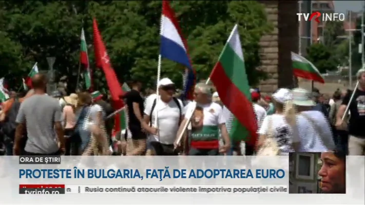 Proteste în Bulgaria, față de intenția autorităților de a trece la moneda euro