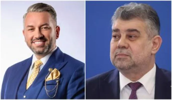 Video Cine este Dragoș Sprînceană, milionarul ales emisar neoficial în SUA. Ciolacu a evitat să spună cine este al doilea