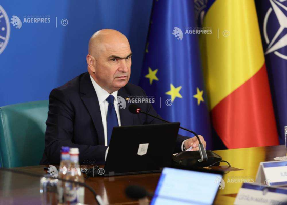 Premierul Bolojan - întâlnire cu reprezentanții Agenției de rating Fitch la Palatul Victoria (surse)